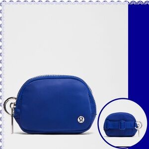 Lululemon Everywhere Belt Bag Nano Riverside Silver Blue NWT
